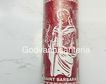 St.Barbara Candle/Vela