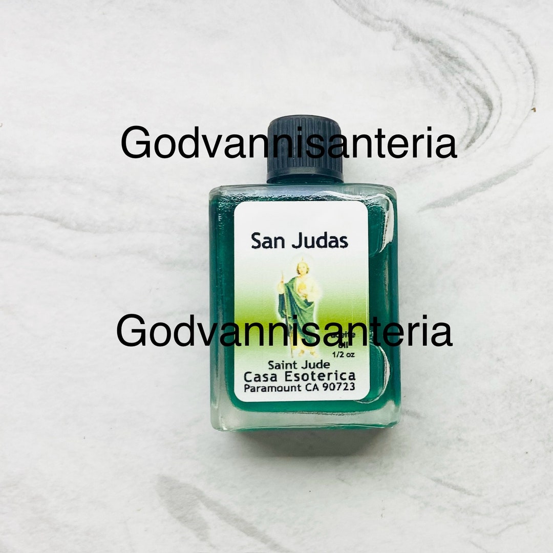 St.jude Oil/aceite San Judas Etsy