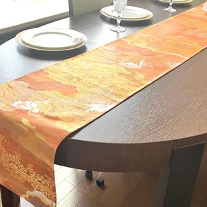 Japanese Style Silk Table Runner PTR007