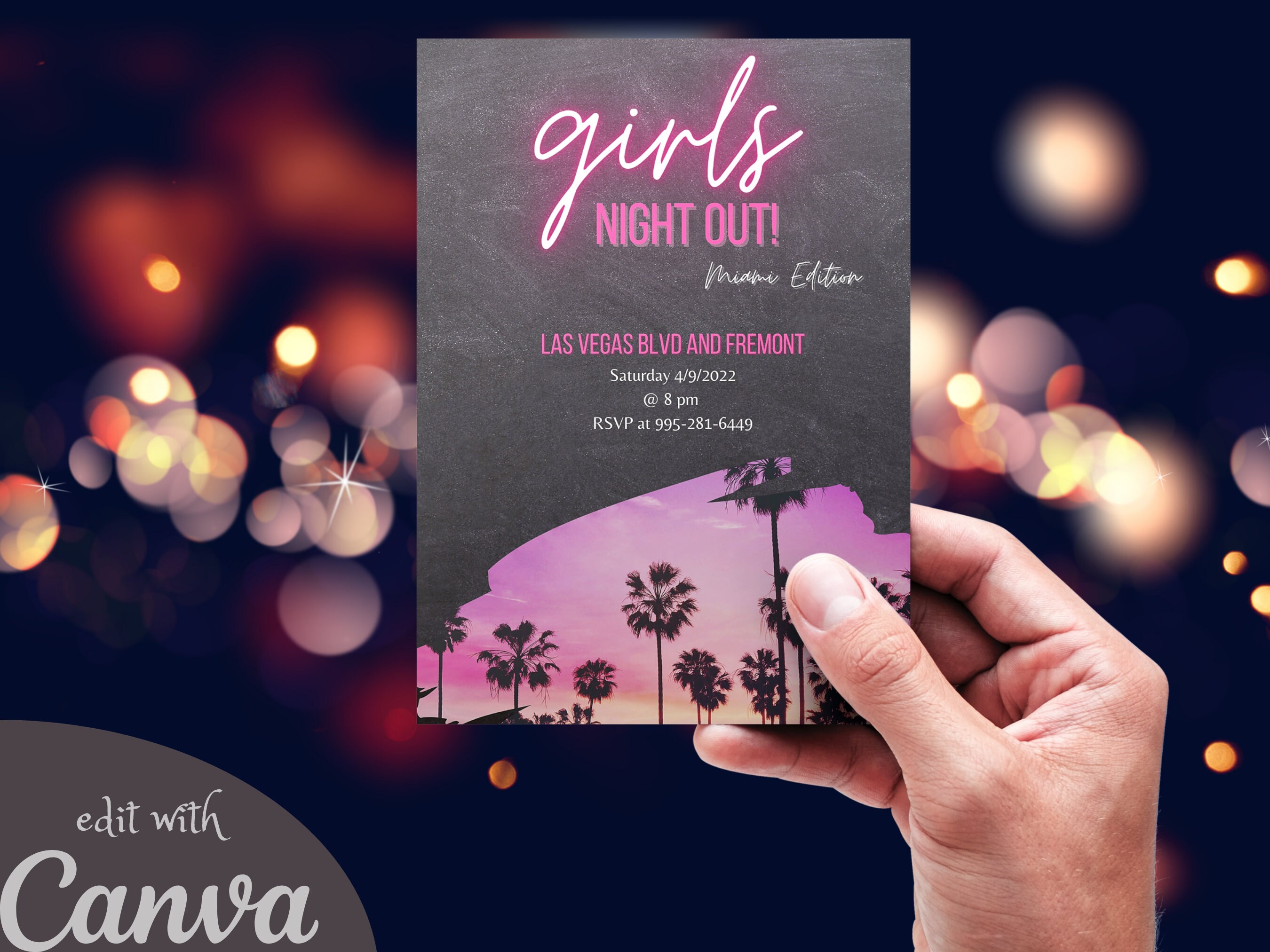 Printable Templates Girls Night In