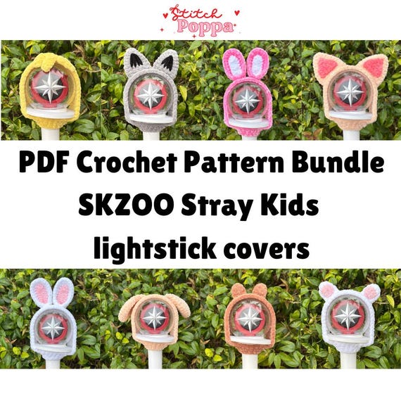 STICK LIGHT SKZOO 8種コンプ カバー ペンライト 初代 SKZOO COVER SHOP JYP - SCHOOL MAGIC SKZ'S - VER.2 アイドル