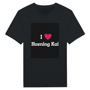 I love Huening Kai T-shirt | TxT Huening Kai Bias Shirt | K-pop Fan Merch | Tomorrow x Together Concert Outfit | Cute Kpop gift for MOA