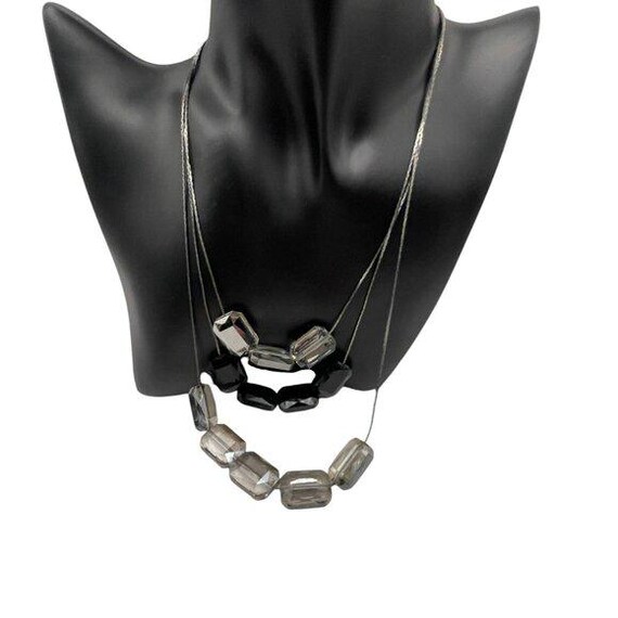 Multi-Strand Stone Necklace - image 2