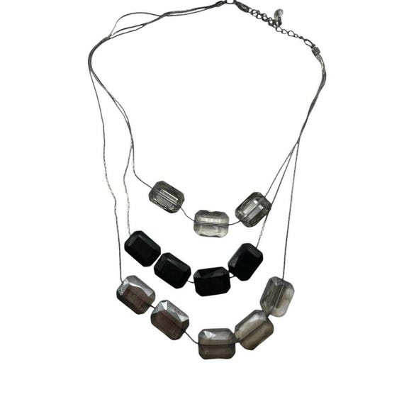 Multi-Strand Stone Necklace - image 5