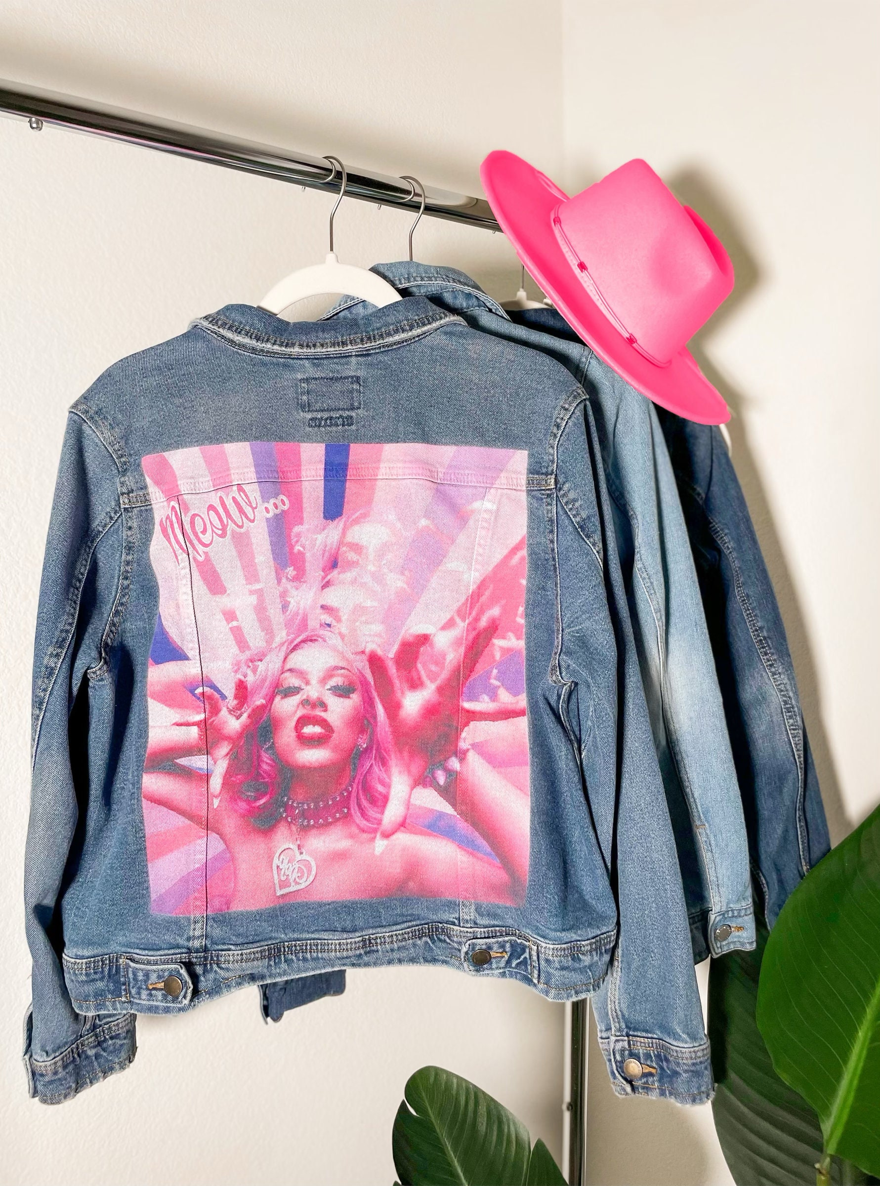 Custom Doja Cat Denim Jacket Etsy