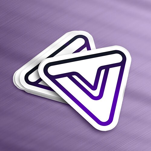 Custom Vinyl Stickers Waterproof Die Cut Stickers Gloss Vinyl Logo ...