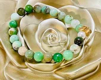 Chrysopras Heilarmband
