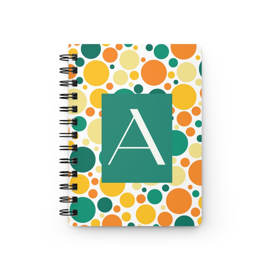 Personalized Notebooks Personalized Initial Notebooks Etsy
