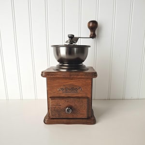 Vintage Miniature Mr. Dudley International Coffee Grinder