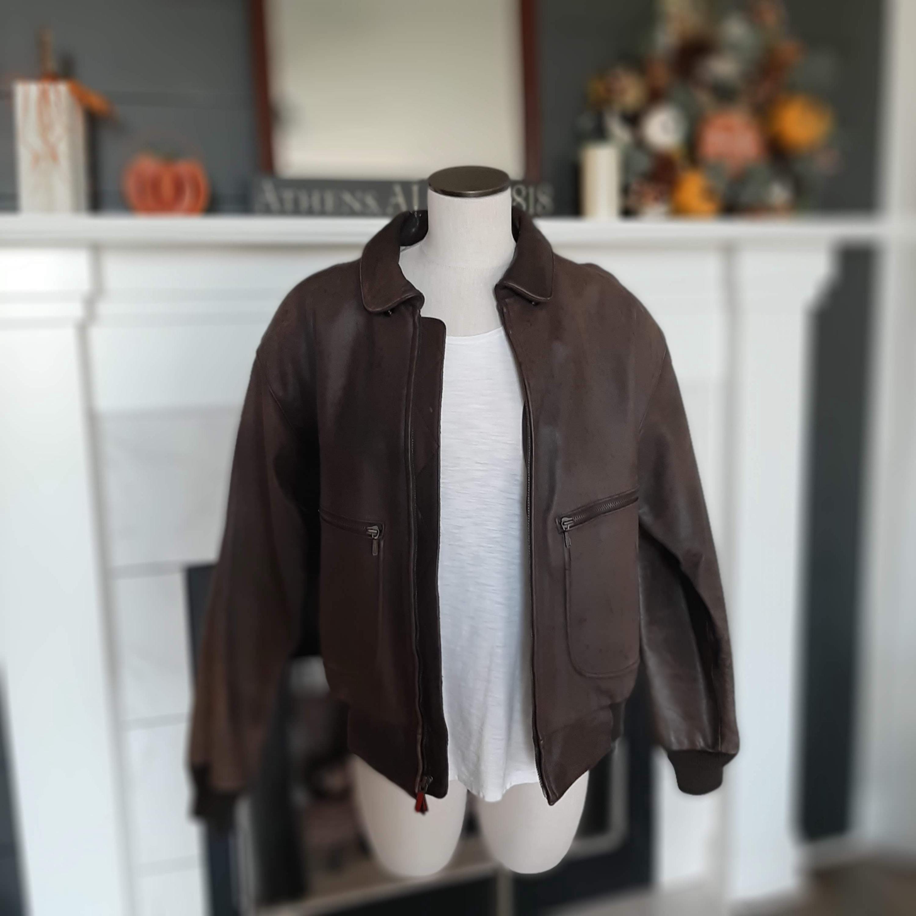 Echt Leder Jacket - Etsy