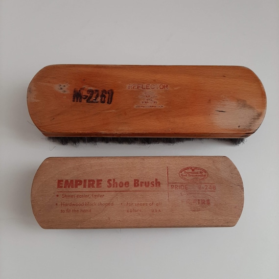 Vintage 1950s Empire/ Reflector Shoe Brush/ Choice - image 1