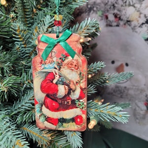 Set of 4 Vintage Ornaments