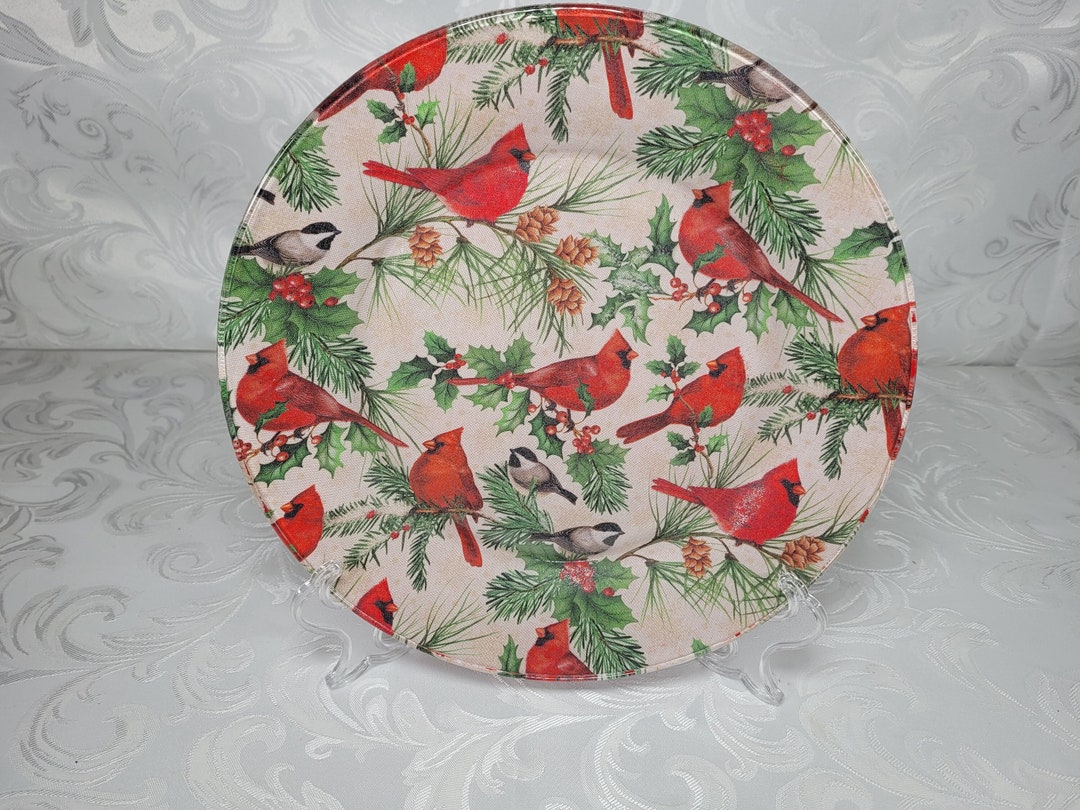 Cardinal Decorative Plate Etsy