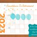 Countdown to Retirement Printable Calendar, Fun Way to Count the Days ...
