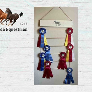 Equestrian Ribbon Display Rack