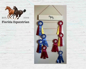 Equestrian Ribbon Display Rack