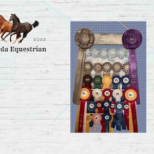 Equestrian Ribbon Display Rack - Etsy