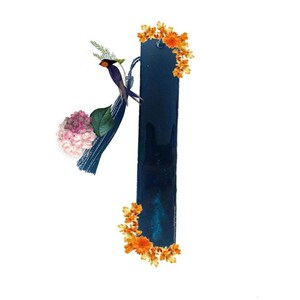 Handgefertigte Lesezeichen aus Harz; Buchzubehör; Flüssiges Pigment; Glasscherben; Feines Glitzern