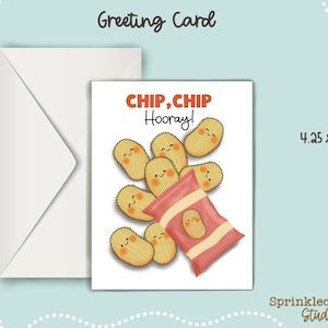 Chip, Chip Hurra! Grußkarte