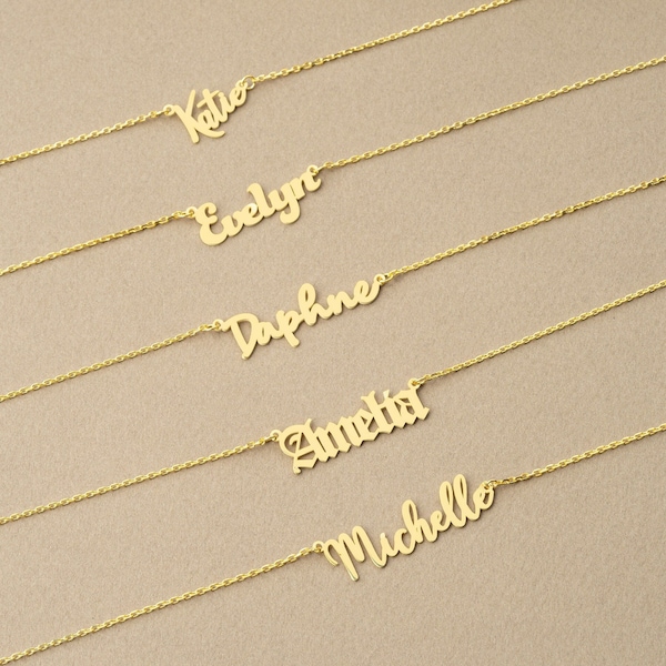 Custom Name Necklace, Personalized Name Necklace, Gifs for Her, Custom Name Jewelry, Perfect Gift for Mom, Christmas Gifts