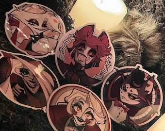 Hazbin Stickers