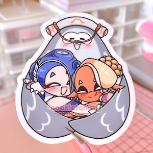Deep Cut Hug Sticker || Waterproof Vinyl