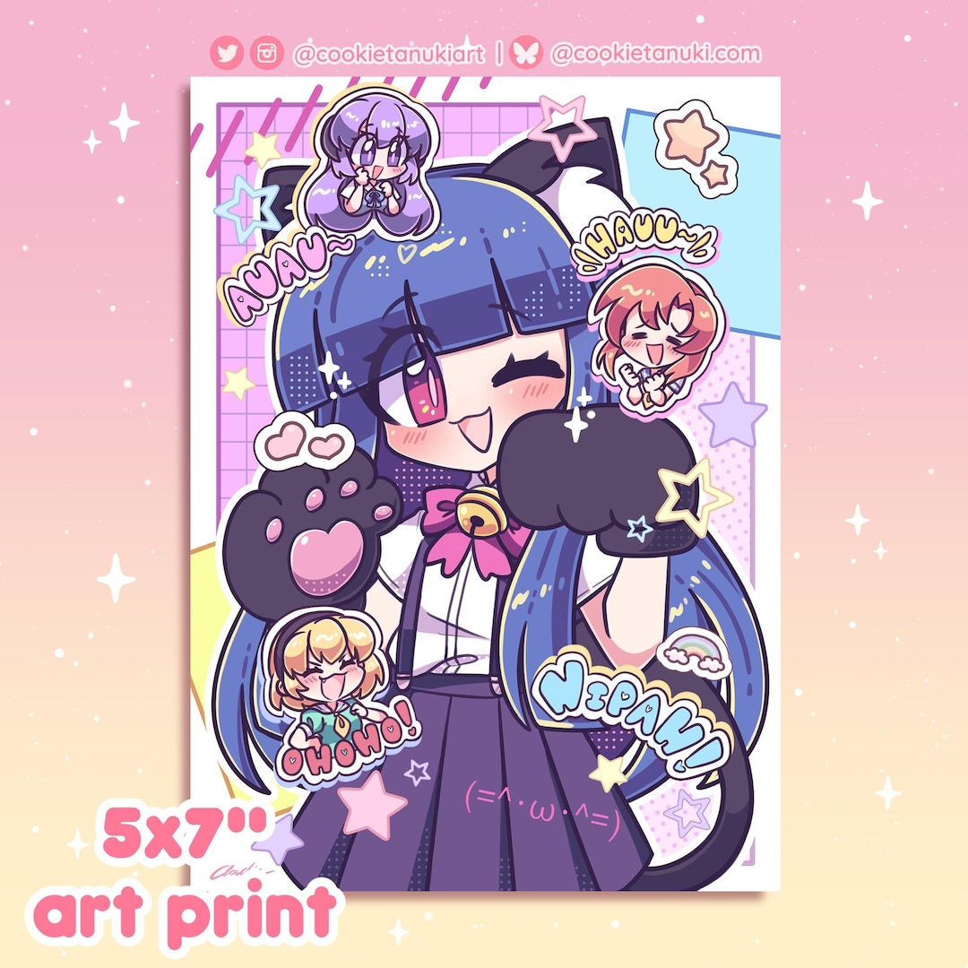 Higurashi When They Cry Rika & Friends Catchphrases || 5x7" Small Print - Etsy