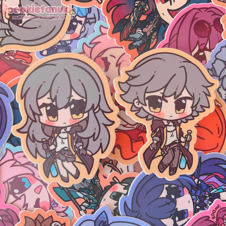 Assorted Honkai Star Rail Stickers || Waterproof Vinyl - Etsy