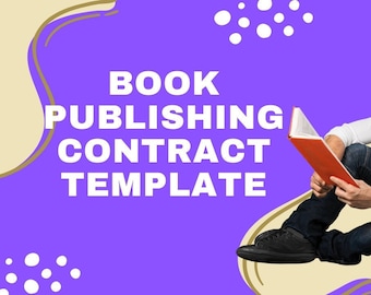 Book Publishing Contract Template Publishing Agreement Copywriter