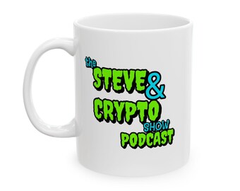 The Steve & Crypto Show Ceramic Mug