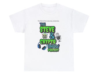 Steve & Crypto Show Faded Look T-Shirt