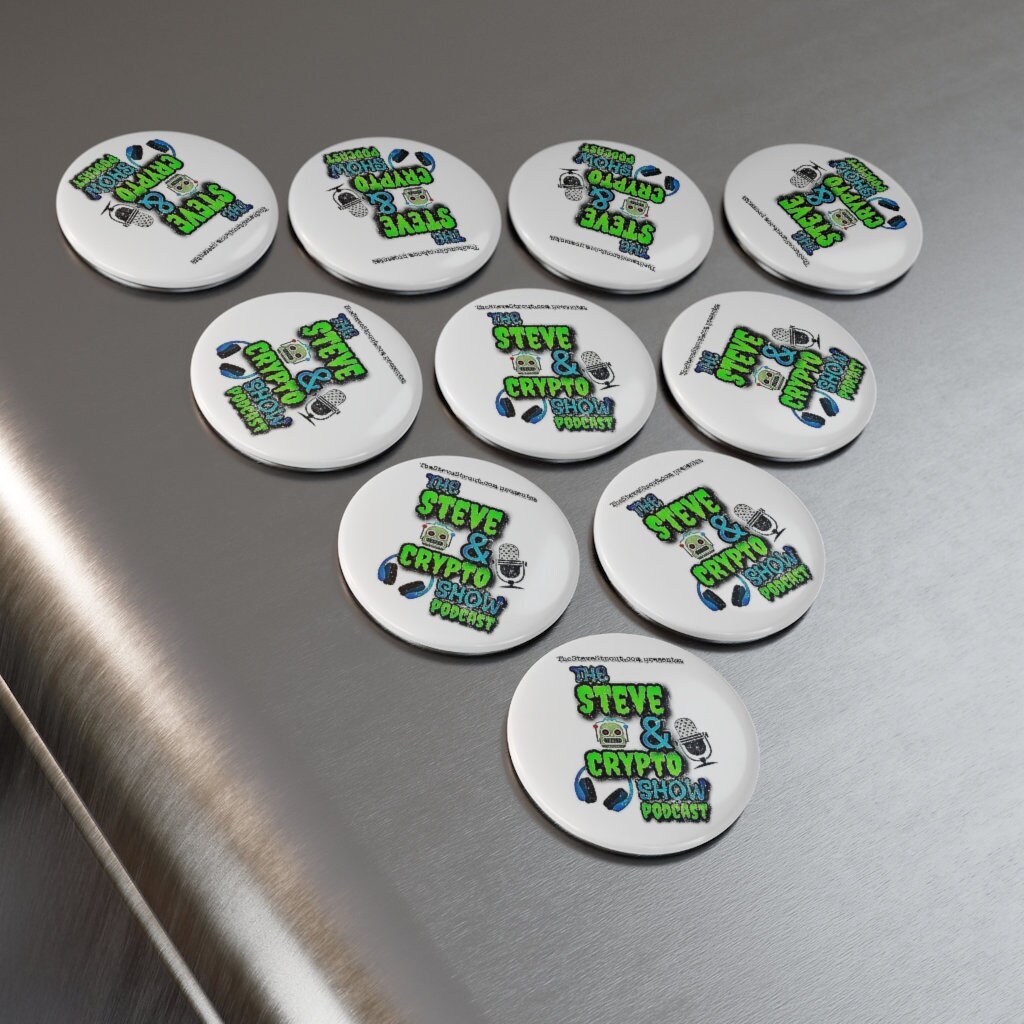 Steve & Crypto Show Magnet! - Etsy