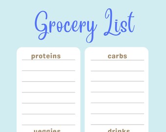 lista de la compra digital