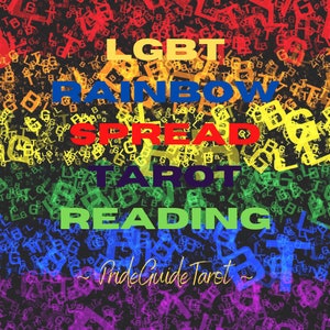 Lectura de cartas del Tarot LGBTQ+ Rainbow Spread, Clarividente, Predicción, Entrenador de vida, Bisexual, Pansexual, Transgénero, No binario, Sanación a distancia