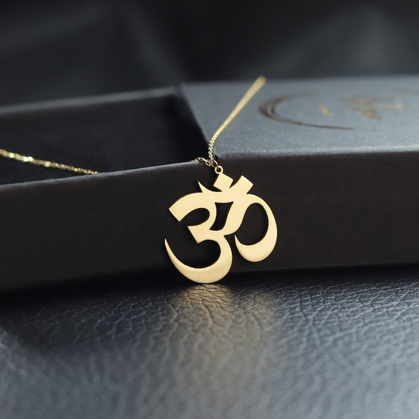 Om Necklace Om Harmony Pendant Balance of the Universe Sacred Sound Aum The Eternal Sound Meditation Necklace Vibration of the Universe