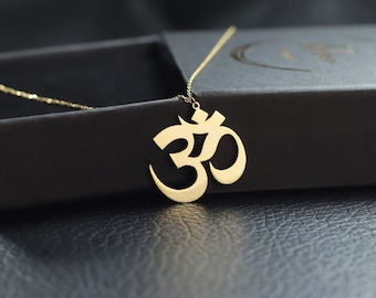 Om Necklace Om Harmony Pendant Balance of the Universe Sacred Sound Aum The Eternal Sound Meditation Necklace Vibration of the Universe