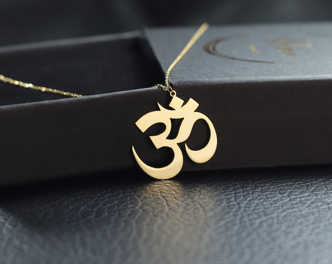 Om Necklace Om Harmony Pendant Balance of the Universe Sacred Sound Aum The Eternal Sound Meditation Necklace Vibration of the Universe