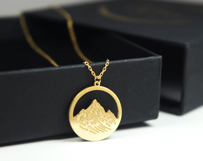 The Earth Elemental Necklace Gold Alchemy Necklace Silver 4 Elements Pendant Earth Element Symbol Pendant Natural Connection Power of Nature
