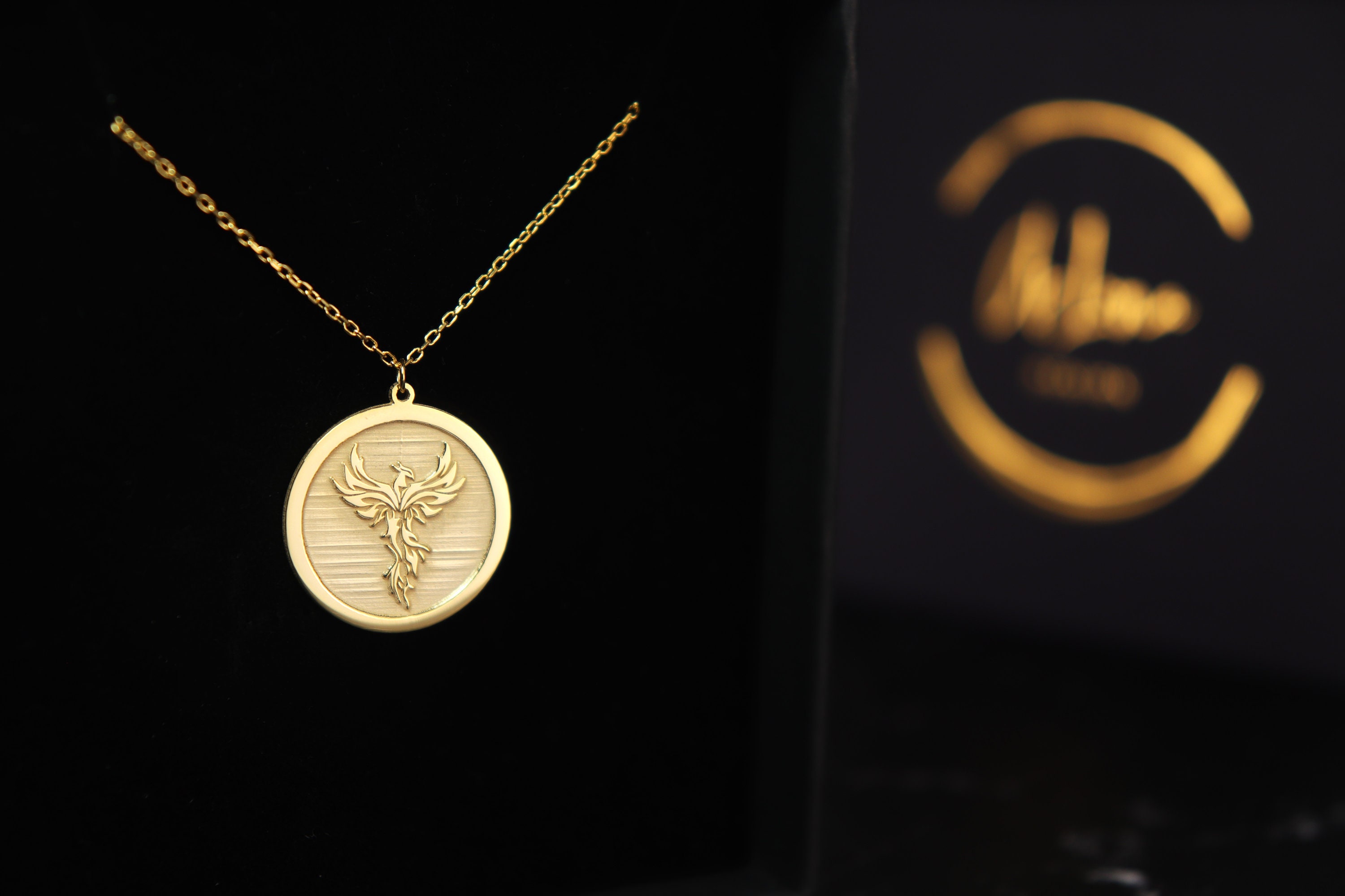 Phoenix Necklace Rebirth in Silver Symbol of New Beginnings A Timeless Symbol of Rebirth for Men Gold Phoenix Pendant gift idea