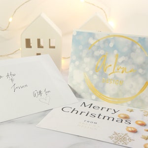 Tarjetas de felicitación, Tarjeta de feliz Navidad, Tarjetas de felicitación personalizadas, Tarjeta de Navidad personalizada, par para regalo, hazlo especial, Tarjeta de San Valentín