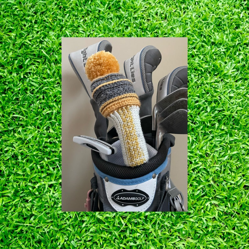 CROCHET PATTERN Golf Club Headcover Pdf Pattern Etsy