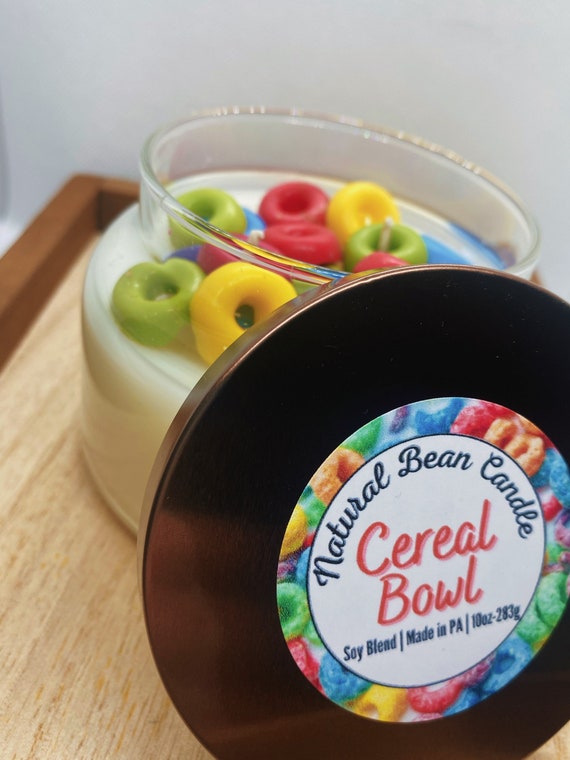 Cereal Bowl Candle Etsy