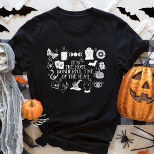 It's The Most Wonderfull Time Of The Year Shirt, Halloween Shirts, Spooky Shirt, Funny Halloween Shirt, Halloween Gift Tees, Spooky Season