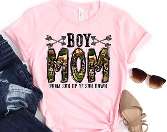 Mom of Boys Shirt, From Son Up to Son Down Shirt, Boy Mama Shirt, Mothers Day Shirt, Happy Mothers Day Shirt, Mom of Boys Shirt, Mommy Shirt