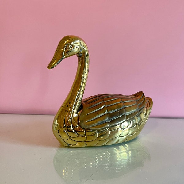 Swan Figurine Etsy