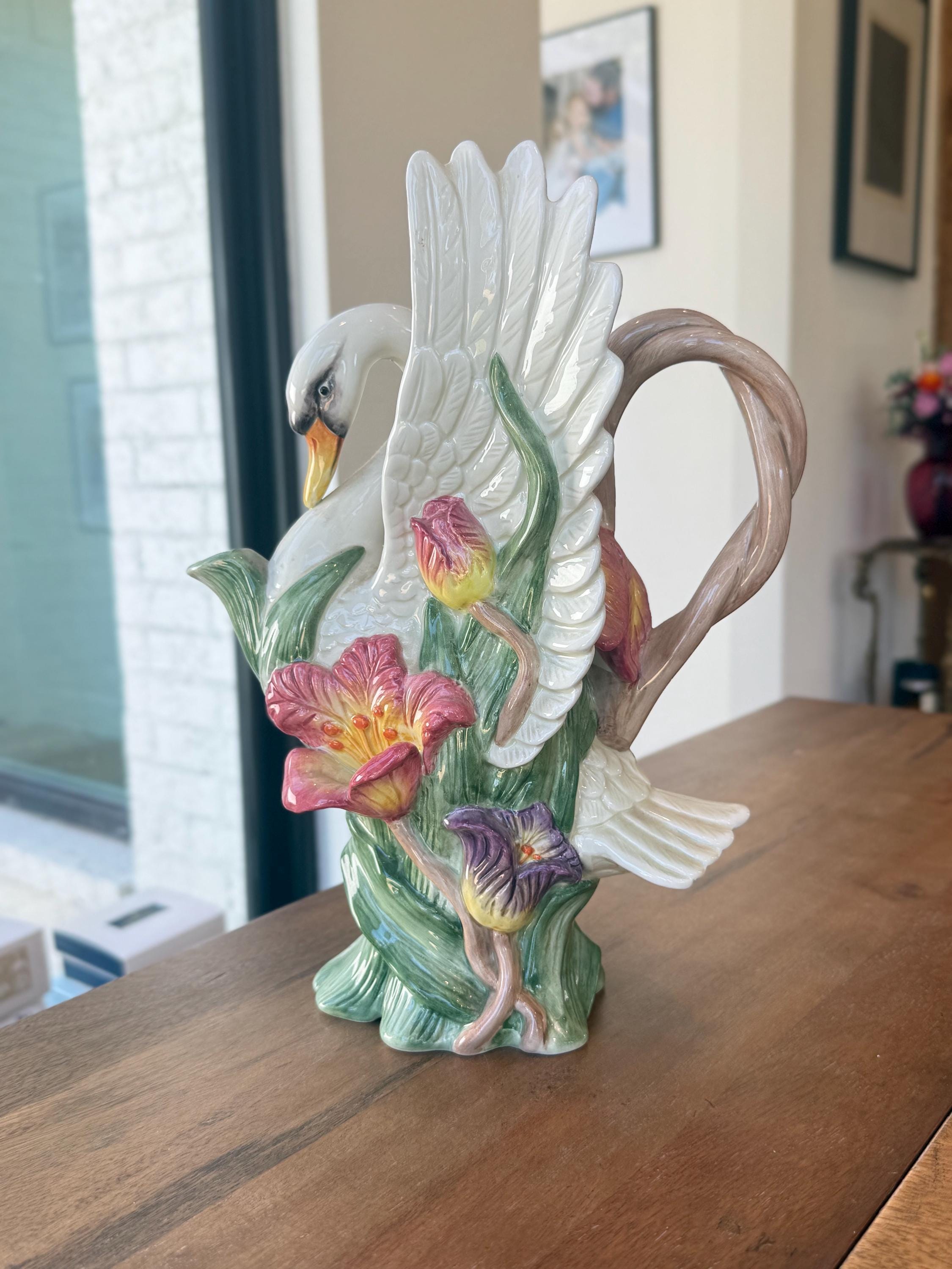 Fitz & Floyd Pitcher - Etsy