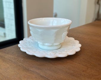 Lot De 10 Tasses à Café En Verre Et Métal Argenté - Occasion - Marques D'usure Superficielles