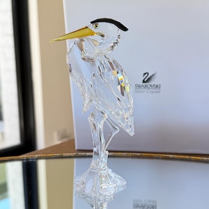 スワロフスキー　鷺（サギ）Silver heron Amazon.com: Swarovski, Silver Heron, Retired : Home & Kitchen