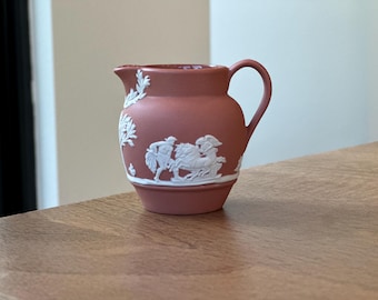 ウェッジウッド ジャスパーウェア テラコッタ トランペット花瓶