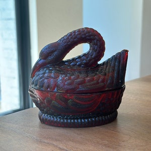 Candy Swan Dish - Etsy